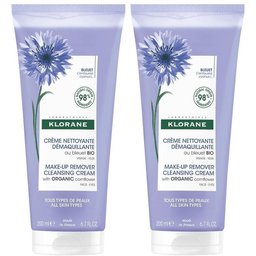 Crème nettoyante démaquillante au bleuet bio