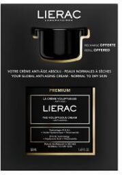 Premium La Crème Voluptueuse Anti-Âge 50 ml + La Crème Voluptueuse Anti-Âge Recharge 50 ml Offerte - Lot 2 produits