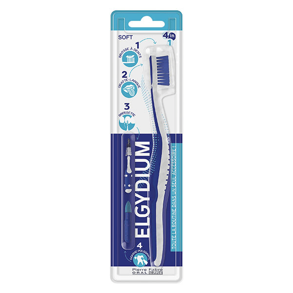 4in1 - Brosse à dents