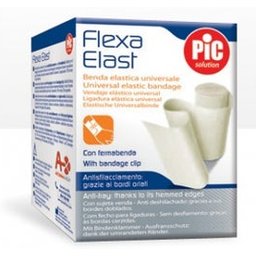 Pansement élastique blanc Cm8X4 5M avec découpeur à l'emporte-pièce