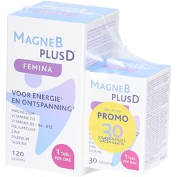 MagneBplusD® Femina | Magnésium, Vitamines B et Vitamine D