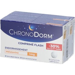 Flash tablet Mélatonine 1 mg