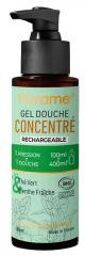 Gel Douche Concentré Thé Vert et Menthe Fraîche Rechargeable Bio 100 ml - Flacon-Pompe 100 ml