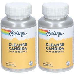 Solaray Cleanse Candida Plus Berbérine