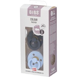 Bibs® Couleur Tétines Iron - Baby Blue 6-18 mois Taille 2
