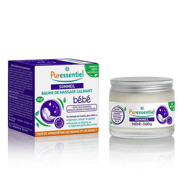 Sommeil & Détente Baume Bébé aux 5 Huiles Essentielles 30ml