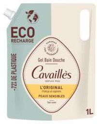 Rogé Gel Bain Douche L'Original Peaux Sensibles Éco-Recharge 1 L - Sachet 1000 ml