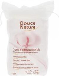 Ovales à Démaquiller Bio 50 Unités - Sachet 50 cotons