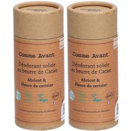 Comme Avant Déodorant Solide Abricot & Fleurs de Cerisier