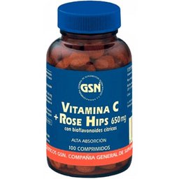 Vitamine C+rose Hips 100comp