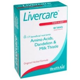 Health Aid Livercare 60 Comp. Libération prolongée du vegan