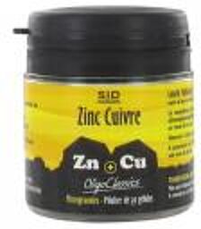 Zinc Cuivre 30 Gélules - Pilulier 30 Gélules