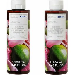 Nettoyant Corporel Renouvelant Gingembre Lime 2x250ml