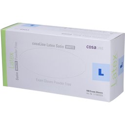 CosaLine® Gants d'examen L Latex non poudrés