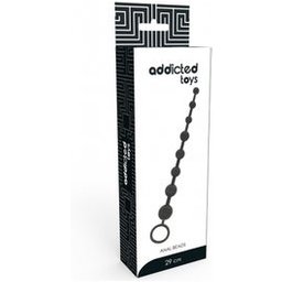 Perles anales 29cm Noir 1pc