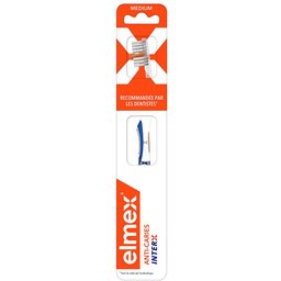 InterX Brosse à Dents Protection Caries Medium