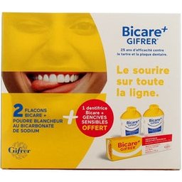 Bicare + Double Act 2x60 g + Dentifrice 75 ml