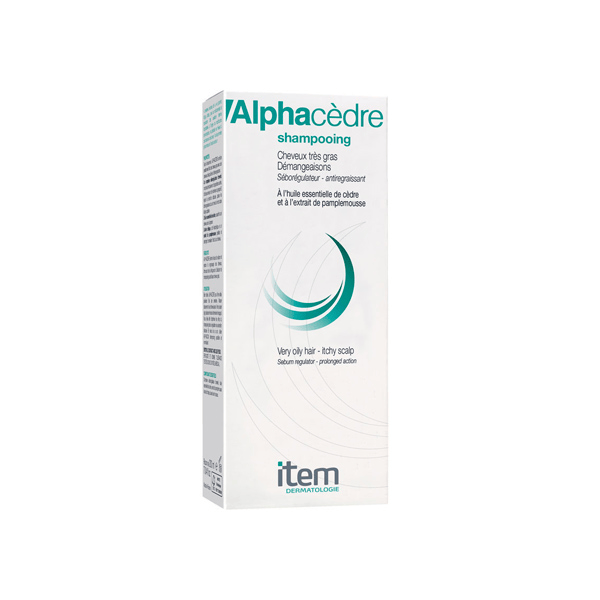 Alphacèdre Shampoing Cheveux Très Gras Démangeaisons 200ml
