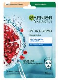 SkinActive Hydra Bomb Masque en Tissu Super Hydratant et Repulpant 28 ML - Sachet 1 masque en tissu