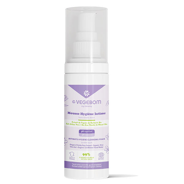 Gamme Intime Mousse Hygiène Intime Flacon Mousse 150ml