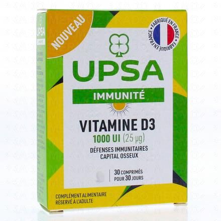 Immunité vitamine D3 1000UI x30 comprimés