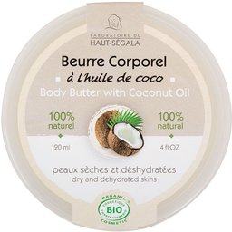 Laboratoire du Haut-Ségala Beurre Corporel à l'Huile de Coco Bio