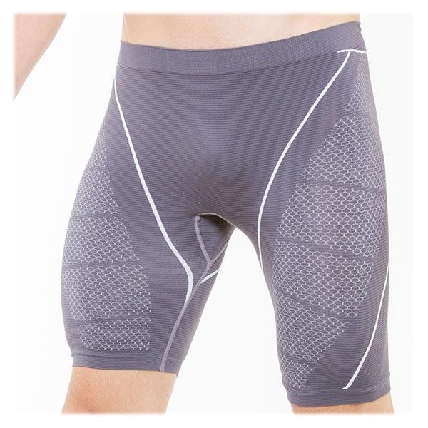 Cycliste de Compression Running Gris pour Homme Taille S/M