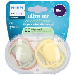 Ultra Air Sucette +18m Air menthe/ivoire