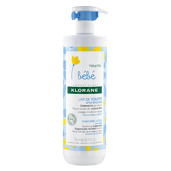 Bébé Calendula Lait de Toilette Sans Rinçage 750ml