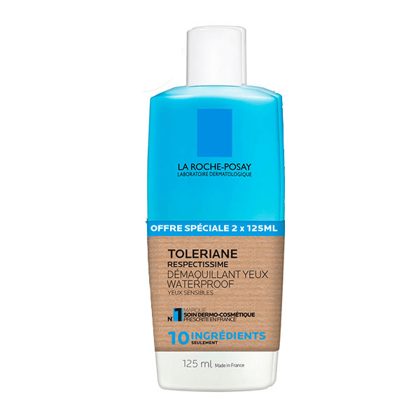 Toleriane Respectissime Démaquillant Waterproof Pour Yeux Sensibles Lot x2 - 250ml