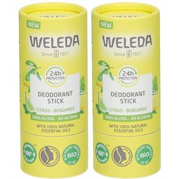Déodorant solide 24H Citrus Bergamote