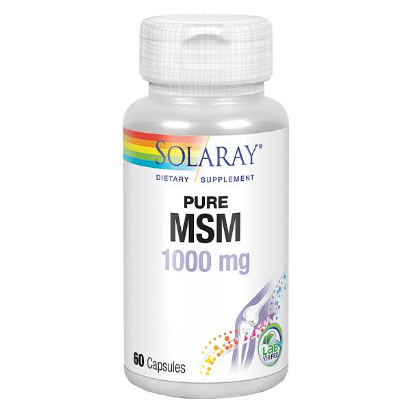 Pure MSM 1000mg 60 capsules