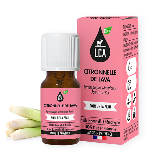 Huile Essentielle de Citronnelle de Java BIO 10 ml
