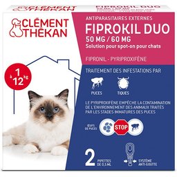 Clement Thekan Fiprokil Duo 2x0,5 ml
