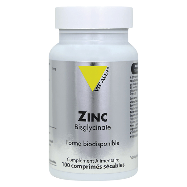 Zinc Bisglycinate 15mg 100 gélules