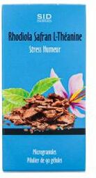 Rhodiola Safran L-Théanine Stress Humeur 90 Comprimés - Pot 90 gélules