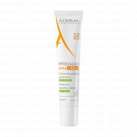 A-DERMA Epitheliale A.H Ultra - crème réparatrice protectrice SPF50+ tube 40ml
