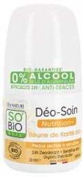 Déo-Soin 24H Beurre de Karité Roll-On Biologique 50 ML - Flacon-Bille 50 ml