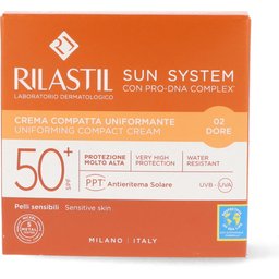 Sun System Maquillage Compact Photoprotecteur 02 Doré SPF50+ 10g