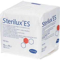 Hartmann Stérilux® ES Compresses de gaze hydrophiles 10 x 10 cm