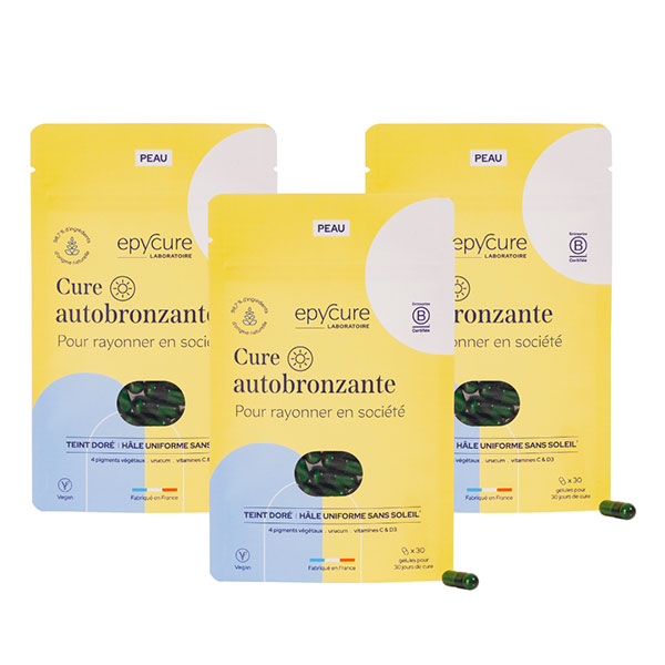 Pack 3 mois Cure Autobronzante