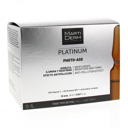 Platinum Photo-âge boîte de 30 ampoules