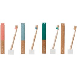 Brosse à dents adulte Bleu moyen 1 pièce