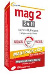 2 24H Maxi Pack x120 - Boîte 120 comprimés