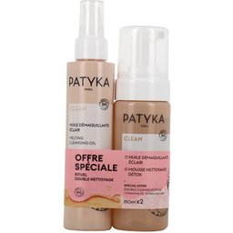 Pack Mousse Nettoyante Détox 150ml + Huile Démaquillante Éclair 150ml