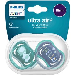 Ultra Air 18M+ Sucette Garçon 2uts