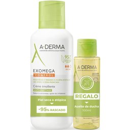 Pack Exomega Control Crème 400ml + Huile Lavante 100ml