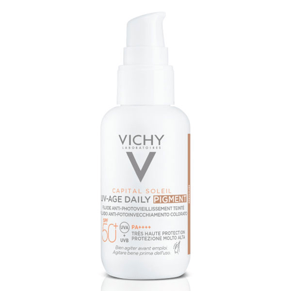 Capital Soleil UV-Age Pigment teinté Medium Fluide solaire SPF50+ 40ml