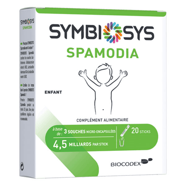 Spamodia Enfants Arôme Vanille 20 sticks