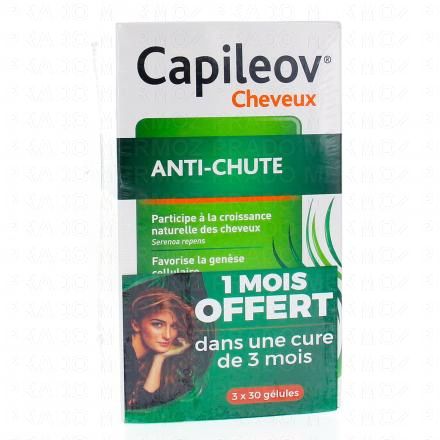 Capileov anti-chute 3 boîtes de 30 gélules
